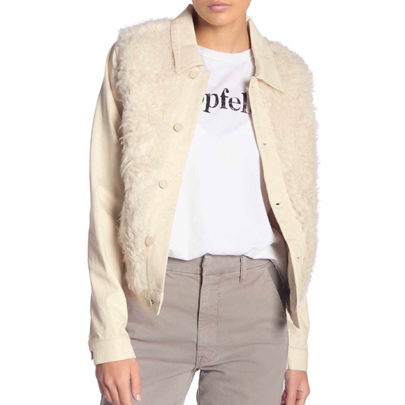 MOTHER Jackets & Blazers - NWT Mother Faux Shearling Jacket